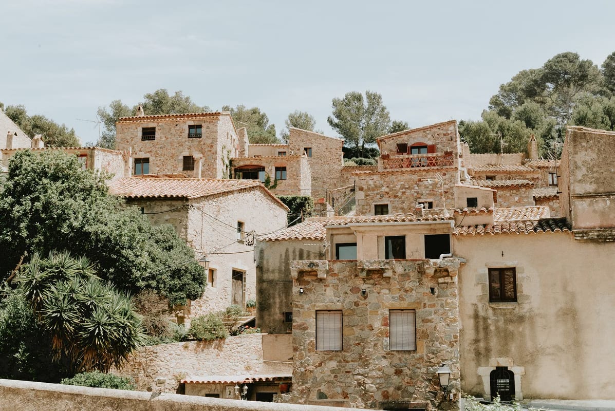 De beaux villages près de Barcelone